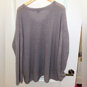 Beautiful Halogen gray/silver sweater